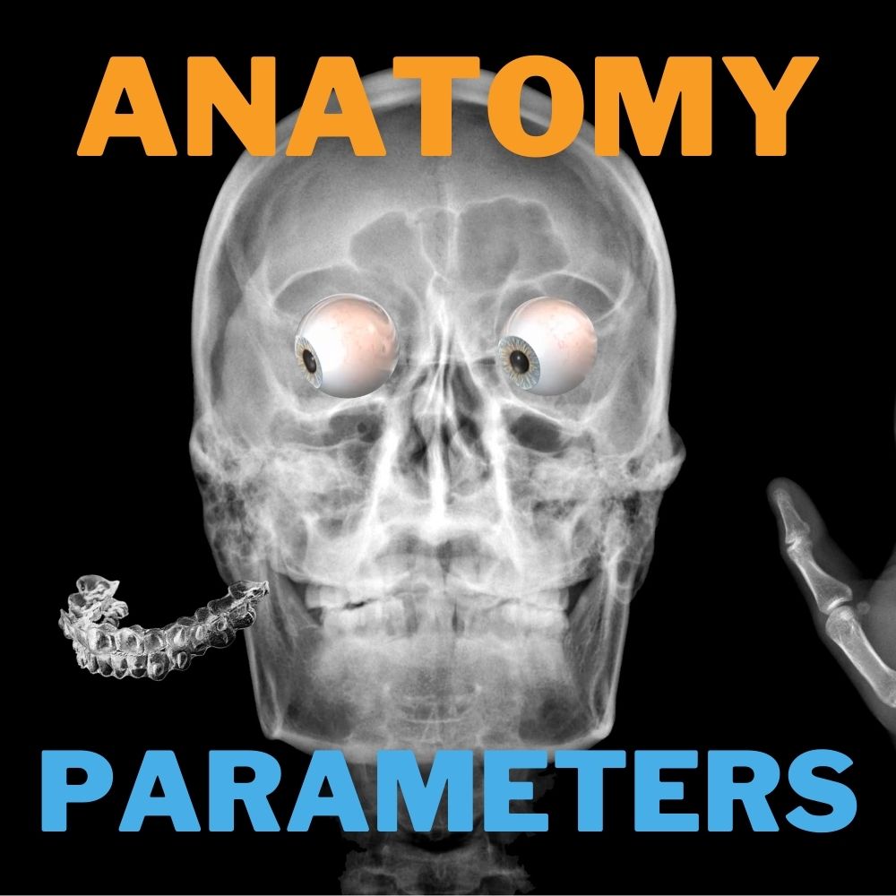 Anatomy and parameters of clear aligners