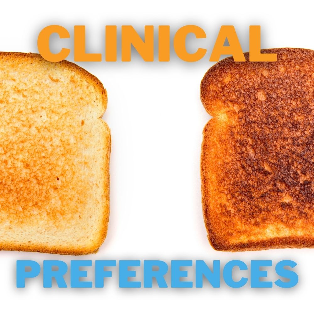 Clinical preferences